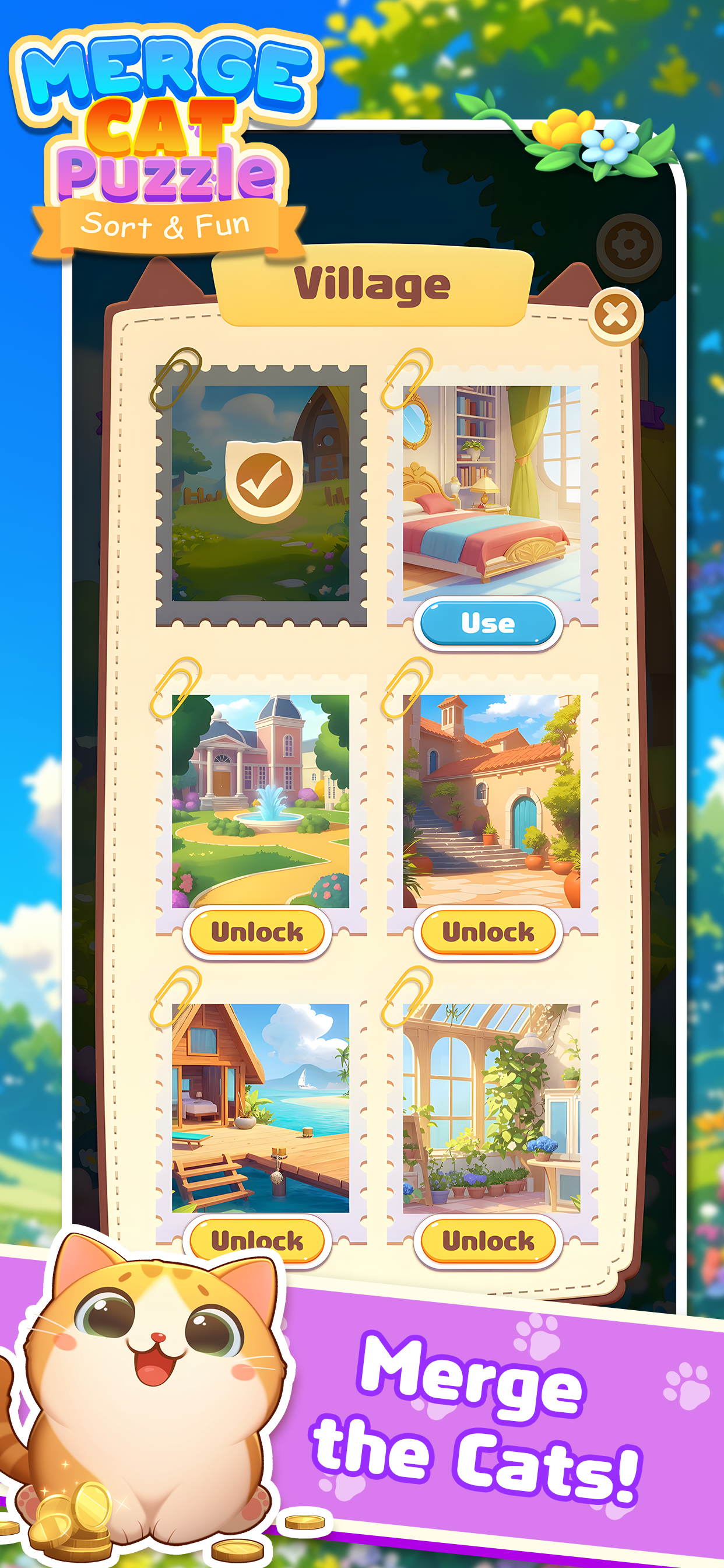 Merge Cat Puzzle Screenshot 5